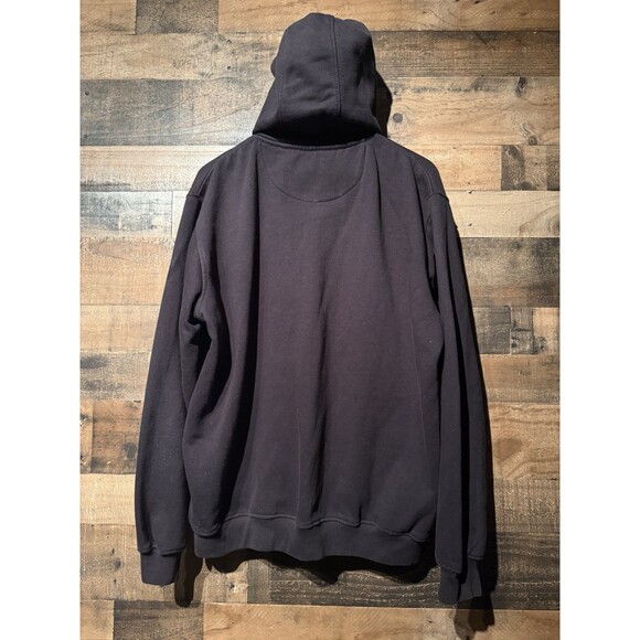 Vintage Y2K Legendary Whitetails Sweatshirt Adult XL Black Full Zip Hoodie Camo - Picture 13 of 13